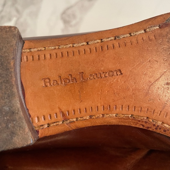 Ladies Ralph Lauren leather loafers gently used in excellent condition /quality - Picture 4 of 6